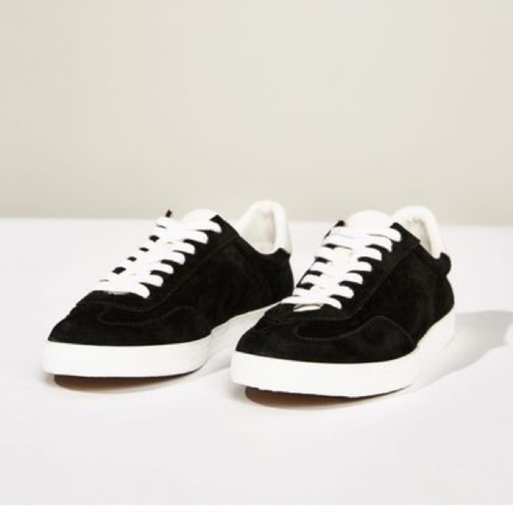 Zara studio woman suede leather sneaker NWT